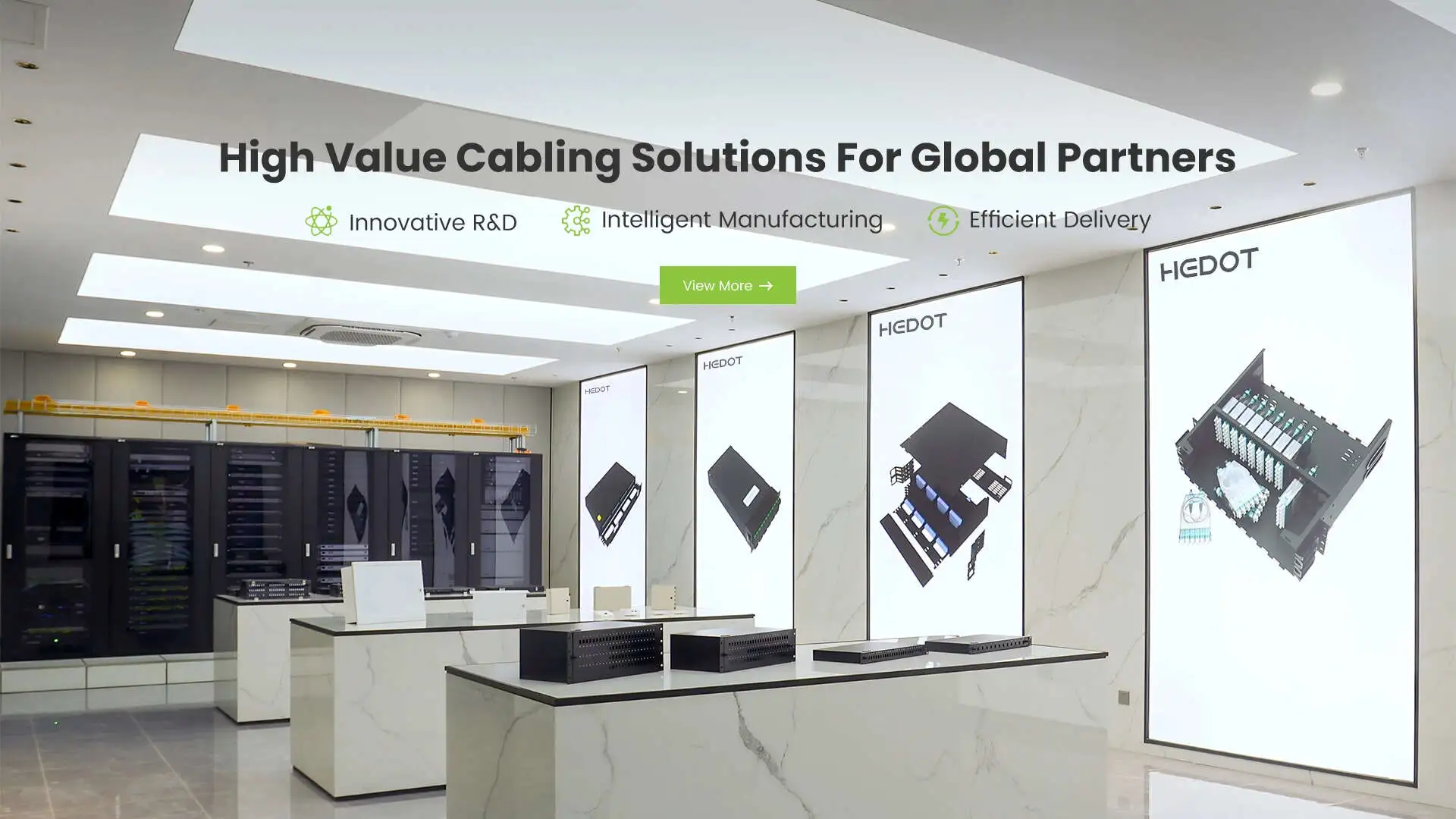 Giải pháp trung tâm dữ liệu giá trị sáng tạo cho các đối tác toàn cầu